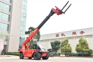 Kev Ua Liaj Ua Teb Thiab Kev Ua Liaj Ua Teb Machinery Heavy Equipment Telescopic Forklift Telehandler Nrog CE