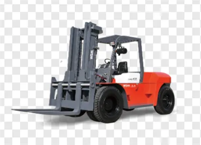 Kub Muag Zam Siv huv Counterbalanced Cargo Forklift Truck 13.5t Diesel Forklift